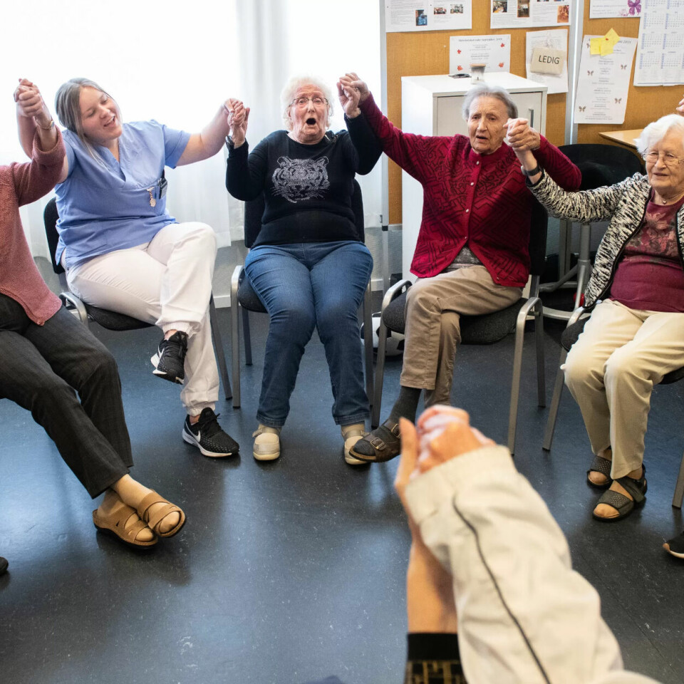 FØR KORONAEN: Maria Helgesen (t.h.) arrangerer trim for alle som vil vere med. FØR KORONAEN: Maria Helgesen (t.h.) arrangerer trim for alle som vil vere med.