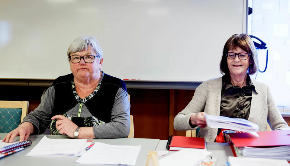 LO Stats leder Tone Rønoldtangen (til venstre) og LO Stat-sekretær Randi Stensaker jobber nå døgnet rundt for en løsning i statsoppgjøret LO Stats leder Tone Rønoldtangen (til venstre) og LO Stat-sekretær Randi Stensaker jobber nå døgnet rundt for en løsning i statsoppgjøret