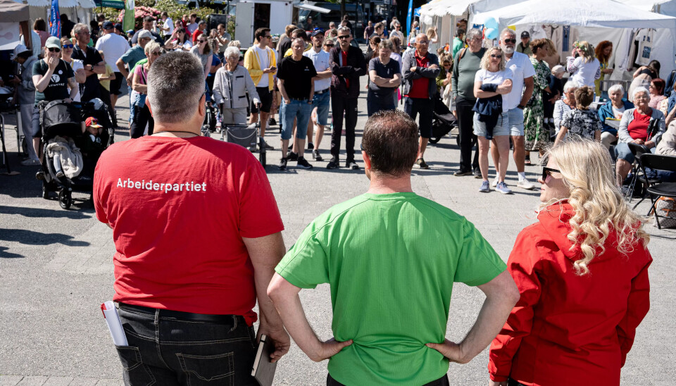Mange vil høre hva partiene har å si om lokale valgsaker, som hvor det nye sambrukshuset skal ligge. Romslo og Hå SV vil bygge det på akkurat denne torgplassen. Mange vil høre hva partiene har å si om lokale valgsaker, som hvor det nye sambrukshuset skal ligge. Romslo og Hå SV vil bygge det på akkurat denne torgplassen.
