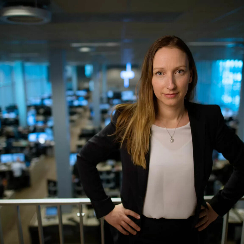 NY NORMAL: – Låntakere på begge sider av Atlanteren, inkludert i Norge, bør belage seg på at den nye rentenormalen er klart høyere enn rentenivået som regjerte i de femten årene før 2022, sier sjeføkonom i DNB Markets Kjersti Haugland. NY NORMAL: – Låntakere på begge sider av Atlanteren, inkludert i Norge, bør belage seg på at den nye rentenormalen er klart høyere enn rentenivået som regjerte i de femten årene før 2022, sier sjeføkonom i DNB Markets Kjersti Haugland.