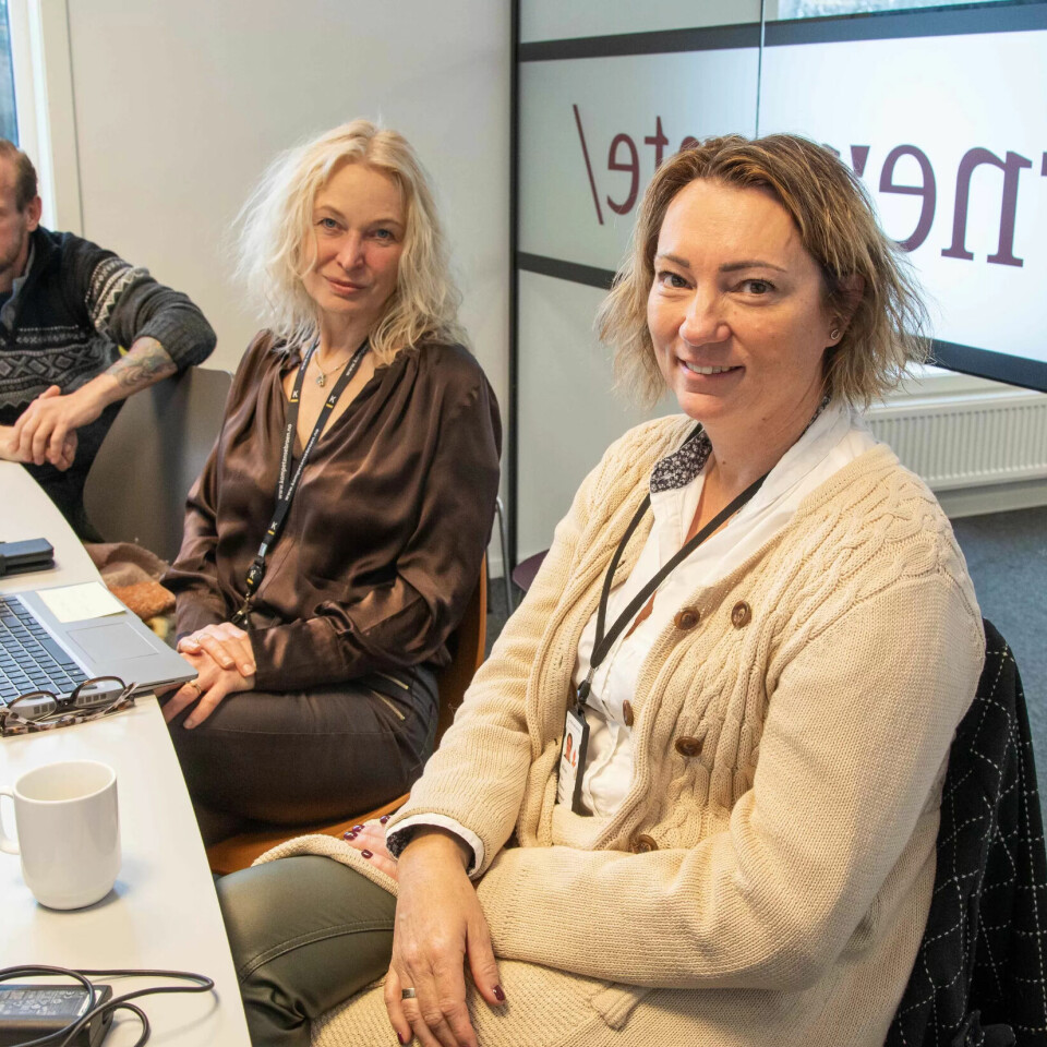 Foretakstillitsvalgt Fagforbundet SØ, Renè Utgaard, fag- og kompetansesjef Mette Bøhn Meisingset og avdelingssjef ved bemanningsavdelingen, Fiona Skjennem Foretakstillitsvalgt Fagforbundet SØ, Renè Utgaard, fag- og kompetansesjef Mette Bøhn Meisingset og avdelingssjef ved bemanningsavdelingen, Fiona Skjennem