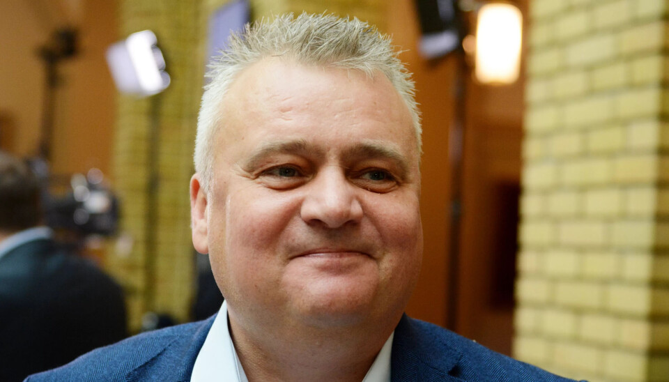 Fellesforbundets leder, Jørn Eggum. Fellesforbundets leder, Jørn Eggum.