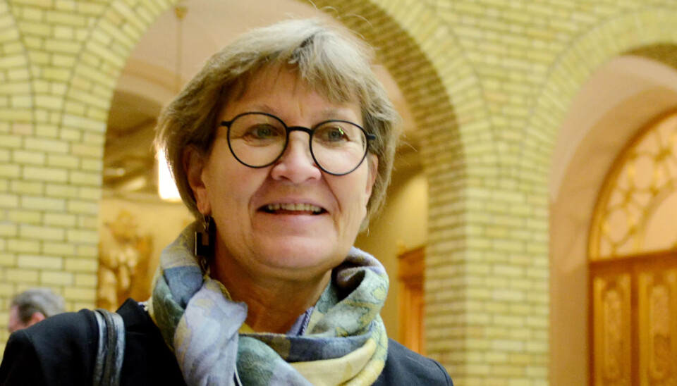 Fagforbundets leder, Mette Nord. Fagforbundets leder, Mette Nord.