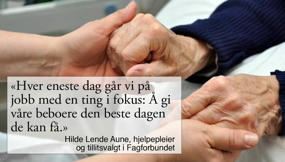 Hva med oss som ikke svikter? Fortjener ikke vi litt anerkjennelse for den jobben vi gjør?