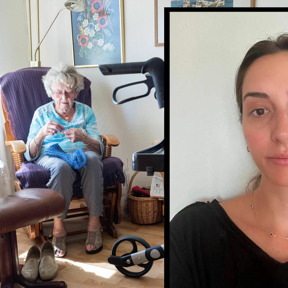 Helsefagarbeiderne i hjemmetjenesten i Oslo gjør samme jobb uansett om de er ansatt i kommunen eller i kommersielle velferdsselskaper. Likevel tjener hjemmehjelpen i kommunen over 100.000 kroner mer i året. Helsefagarbeiderne i hjemmetjenesten i Oslo gjør samme jobb uansett om de er ansatt i kommunen eller i kommersielle velferdsselskaper. Likevel tjener hjemmehjelpen i kommunen over 100.000 kroner mer i året.