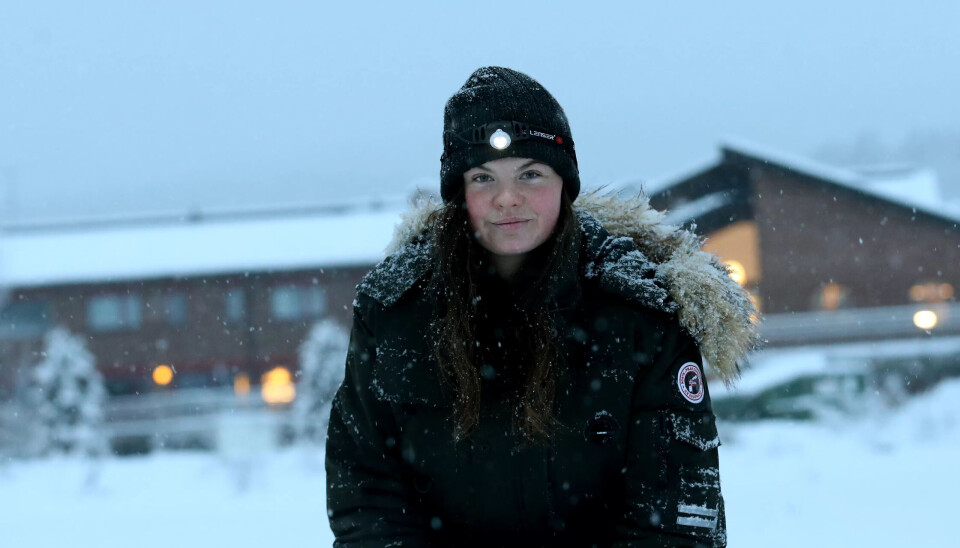 PÅ PLASS: Målet for reisen er Rendalen sykehjem, hvor Álfhildur er helsefagarbeider-lærling. PÅ PLASS: Målet for reisen er Rendalen sykehjem, hvor Álfhildur er helsefagarbeider-lærling.