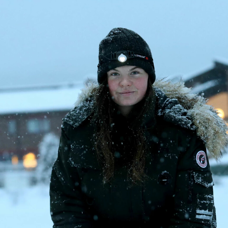 PÅ PLASS: Målet for reisen er Rendalen sykehjem, hvor Álfhildur er helsefagarbeider-lærling. PÅ PLASS: Målet for reisen er Rendalen sykehjem, hvor Álfhildur er helsefagarbeider-lærling.