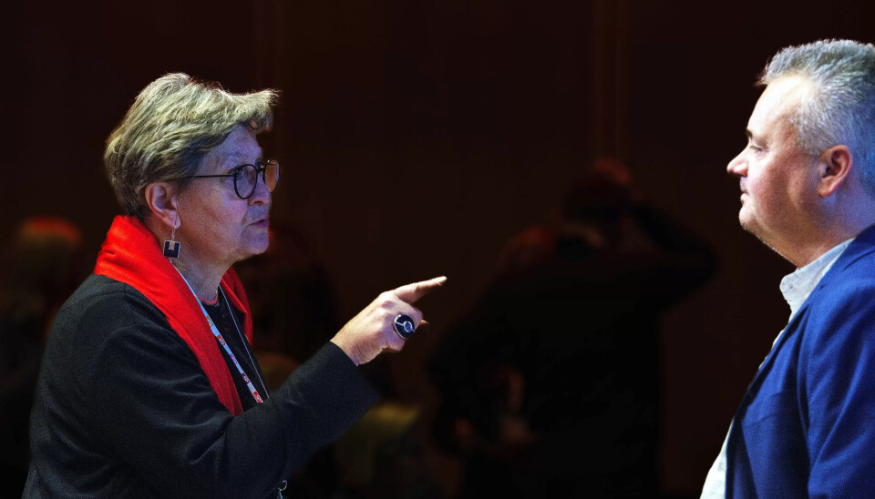 Leder i Fagforbundet, Mette Nord, er leder av valgkomitéen. Fellesforbundets Jørn Eggum er en het kandidat til toppvervet i LO. Leder i Fagforbundet, Mette Nord, er leder av valgkomitéen. Fellesforbundets Jørn Eggum er en het kandidat til toppvervet i LO.