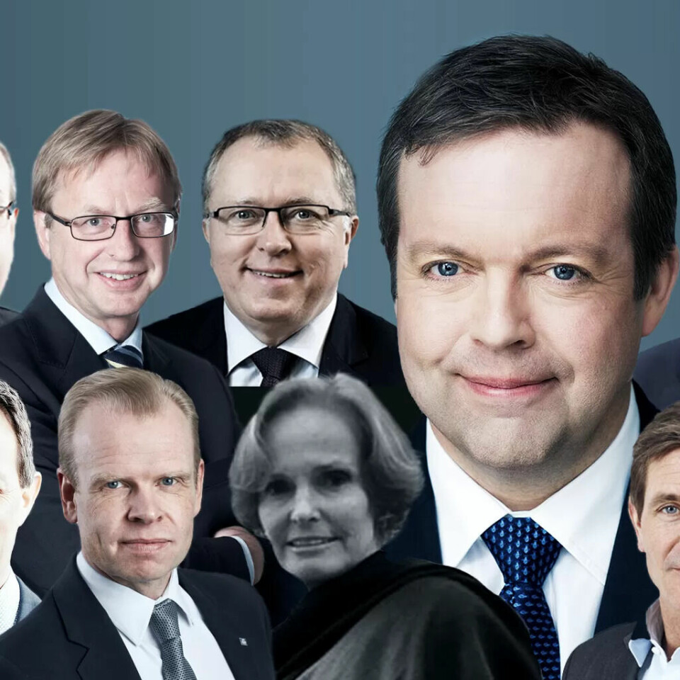 DIREKTØRER: En snittlønn på 6,7 millioner kroner er mye sammenlignet med den norske snittlønna. Men ikke så mye sammenlignet med topplederlønningene i mange andre europeiske land. DIREKTØRER: En snittlønn på 6,7 millioner kroner er mye sammenlignet med den norske snittlønna. Men ikke så mye sammenlignet med topplederlønningene i mange andre europeiske land.