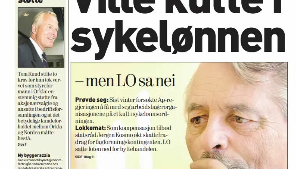 Mens kronprinsparet gifta seg, tenkte Jens Stoltenberg bare på én ting