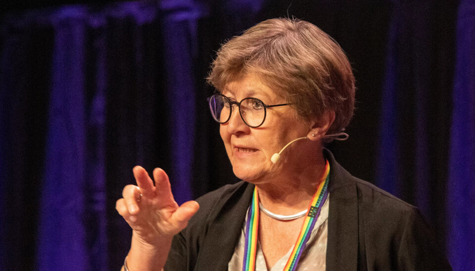 Mette Nord, leder i Fagforbundet, representerer hver 10. velger ved høstens valg. Mette Nord, leder i Fagforbundet, representerer hver 10. velger ved høstens valg.