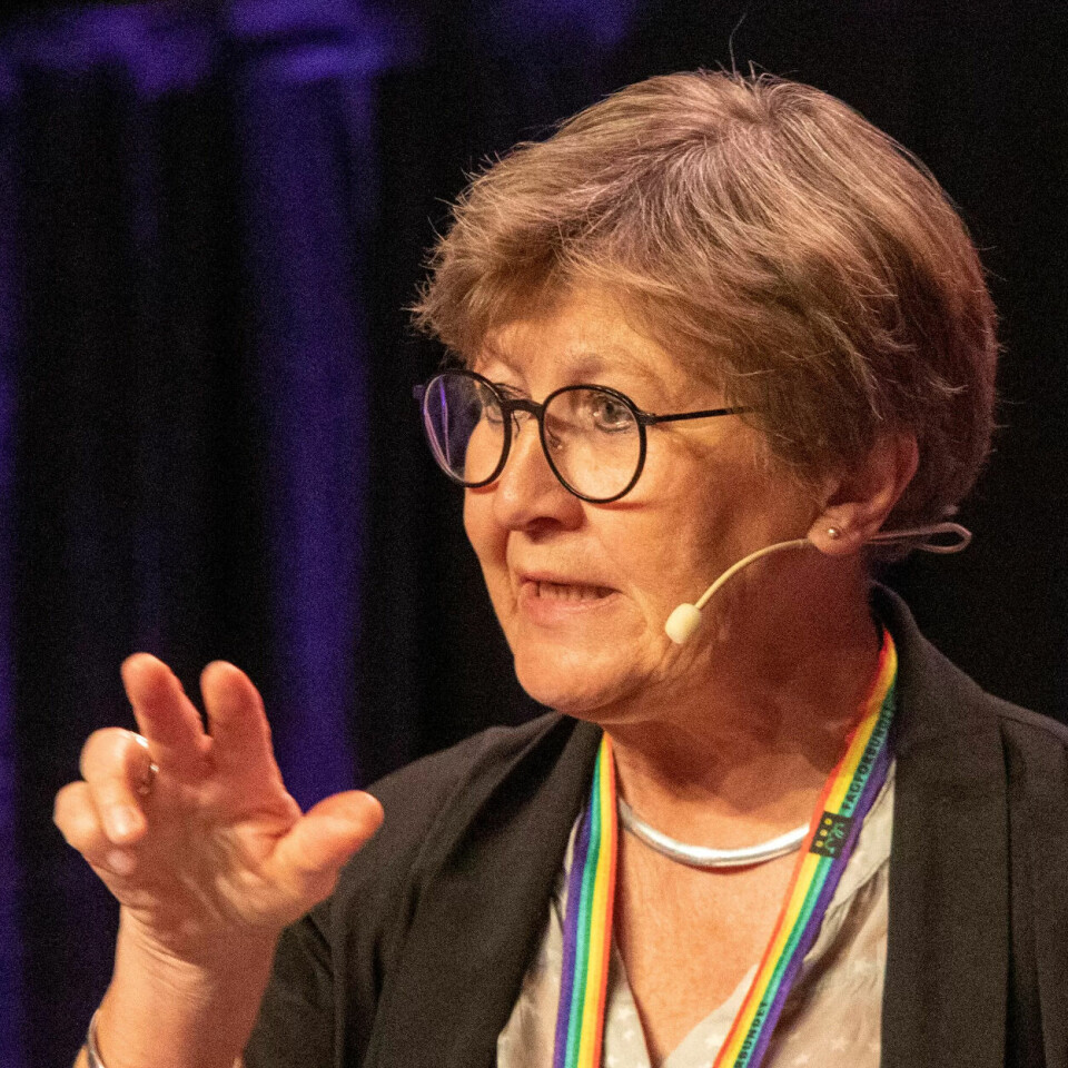 Mette Nord, leder i Fagforbundet, representerer hver 10. velger ved høstens valg. Mette Nord, leder i Fagforbundet, representerer hver 10. velger ved høstens valg.