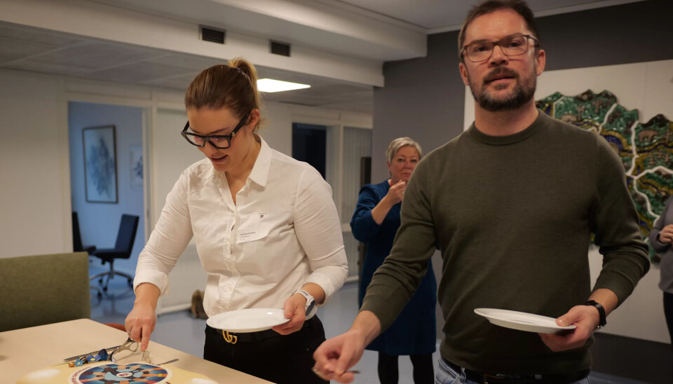 DELT: MDG var delt om dei ville bevare Brakar. Bård Sødal Grasbekk fortel han landa på at ei oppløysing vil føre til meir politisk kontroll. Til venstre Christine Knutsen i LO Buskerud. DELT: MDG var delt om dei ville bevare Brakar. Bård Sødal Grasbekk fortel han landa på at ei oppløysing vil føre til meir politisk kontroll. Til venstre Christine Knutsen i LO Buskerud.