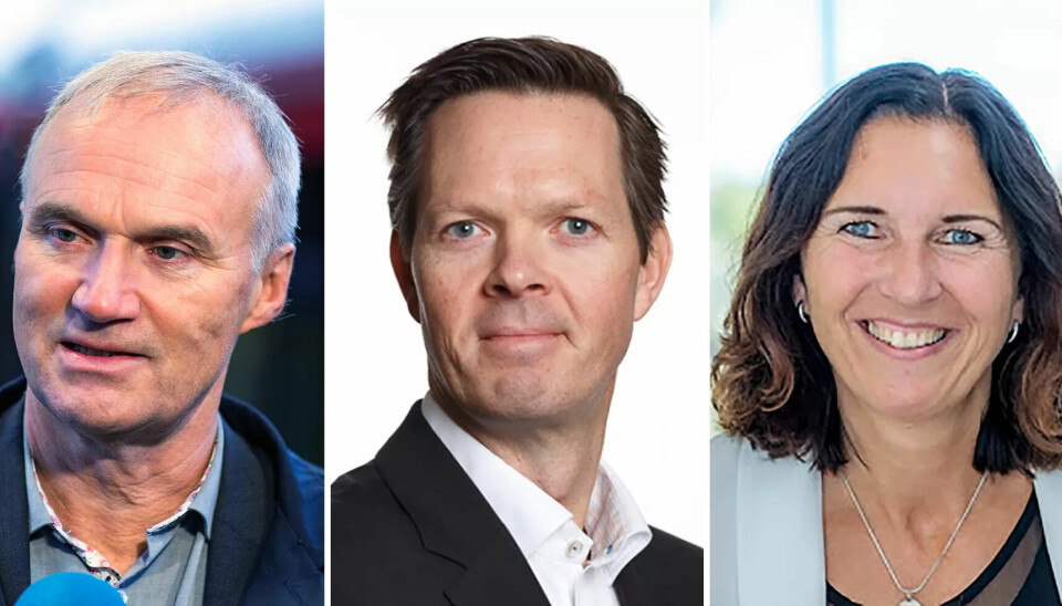 GODT BETALT: Toppsjefene i Jernbane-Norge tjener godt. Fra venstre Geir Isaksen: (Vygruppen), Philipp Engedal (Flytoget) og Ingvild Storås (Baneservice) GODT BETALT: Toppsjefene i Jernbane-Norge tjener godt. Fra venstre Geir Isaksen: (Vygruppen), Philipp Engedal (Flytoget) og Ingvild Storås (Baneservice)