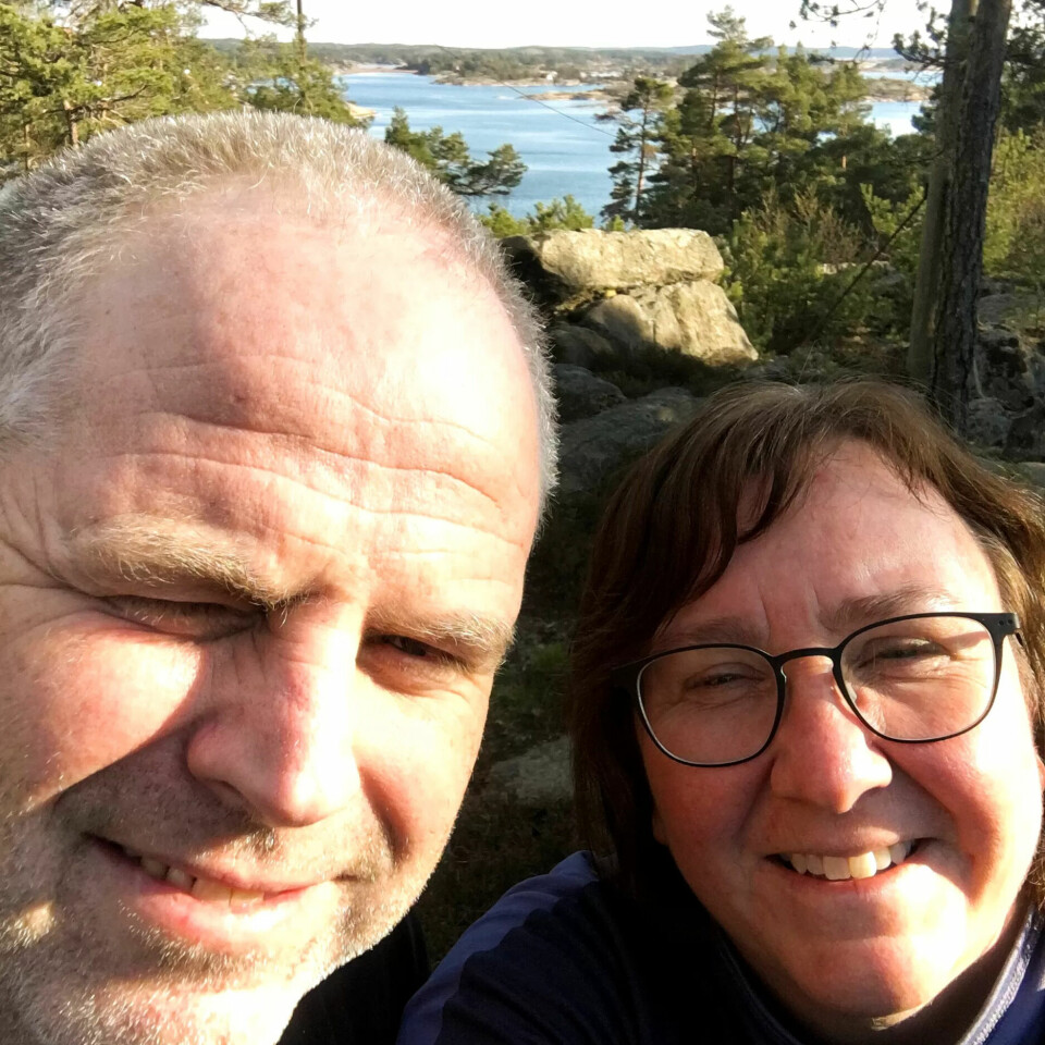 LIVSKVALITET: Vibeke Eriksen (48) og Jonny (50) har mange gode stunder å bygge på, her før sykdommen. LIVSKVALITET: Vibeke Eriksen (48) og Jonny (50) har mange gode stunder å bygge på, her før sykdommen.