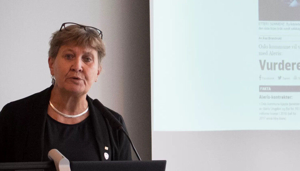 KRITISK: Fagforbundets leder, Mette Nord, er kritisk til at både Økokrim og Arbeidstilsynet foreløpig ikke etterforsker eller har nye tilsyn med Aleris. KRITISK: Fagforbundets leder, Mette Nord, er kritisk til at både Økokrim og Arbeidstilsynet foreløpig ikke etterforsker eller har nye tilsyn med Aleris.