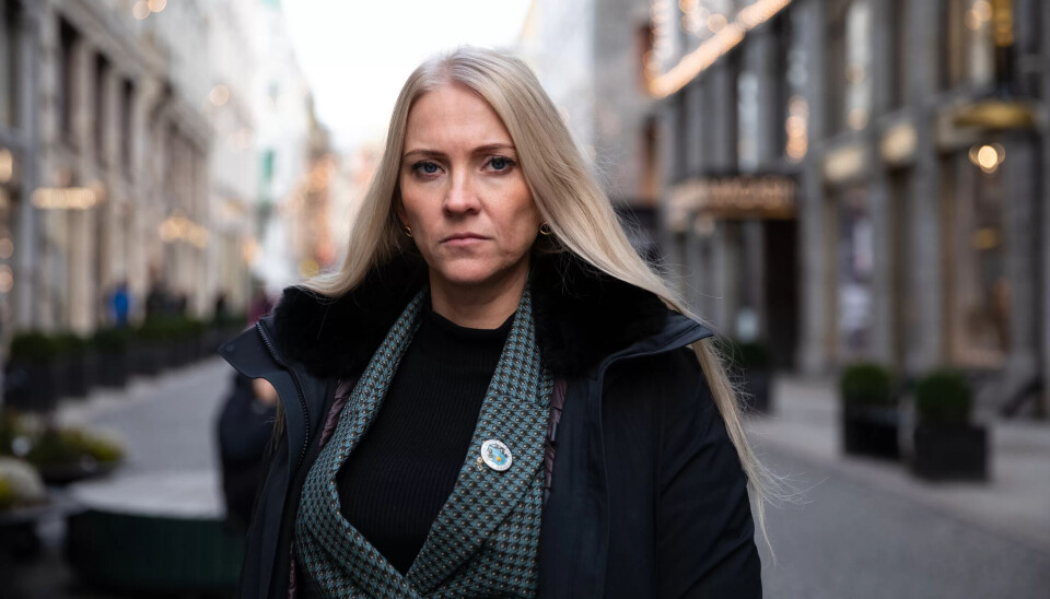 Leder i Norsk Sykepleierforbund, Lill Sverresdatter Larsen, fikk full støtte fra medlemmene til å si nei til oppgjøret i kommunesektoren. Leder i Norsk Sykepleierforbund, Lill Sverresdatter Larsen, fikk full støtte fra medlemmene til å si nei til oppgjøret i kommunesektoren.