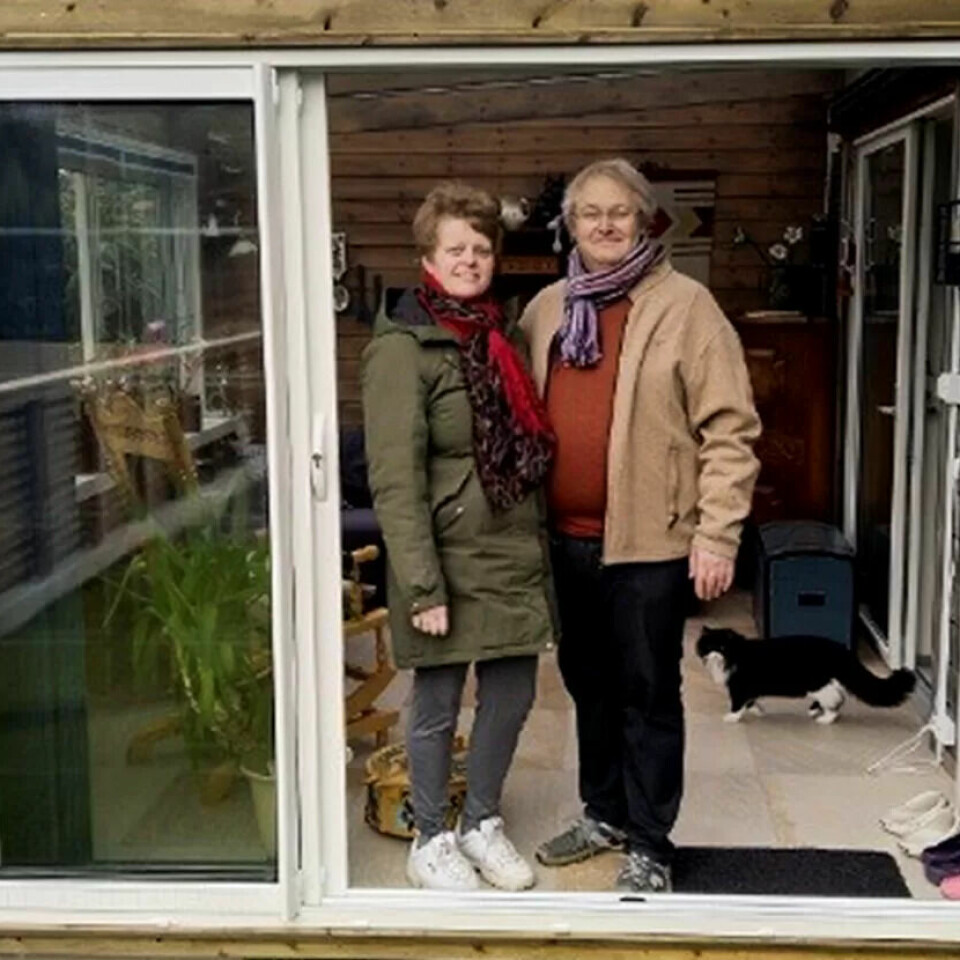 HJEM: Torunn Oseberg (49) og Steinar (46) bruker hver dag til å bygge et trygt hjem. HJEM: Torunn Oseberg (49) og Steinar (46) bruker hver dag til å bygge et trygt hjem.