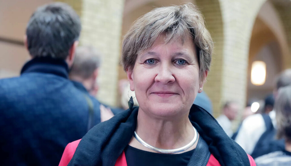 FORNØYD: Fagforbundets leder, Mette Nord, er godt fornøyd med at mange uføre får økt uførepensjon og etterbetalt etter at regjeringen retter opp regler som ga urettferdige utslag. FORNØYD: Fagforbundets leder, Mette Nord, er godt fornøyd med at mange uføre får økt uførepensjon og etterbetalt etter at regjeringen retter opp regler som ga urettferdige utslag.