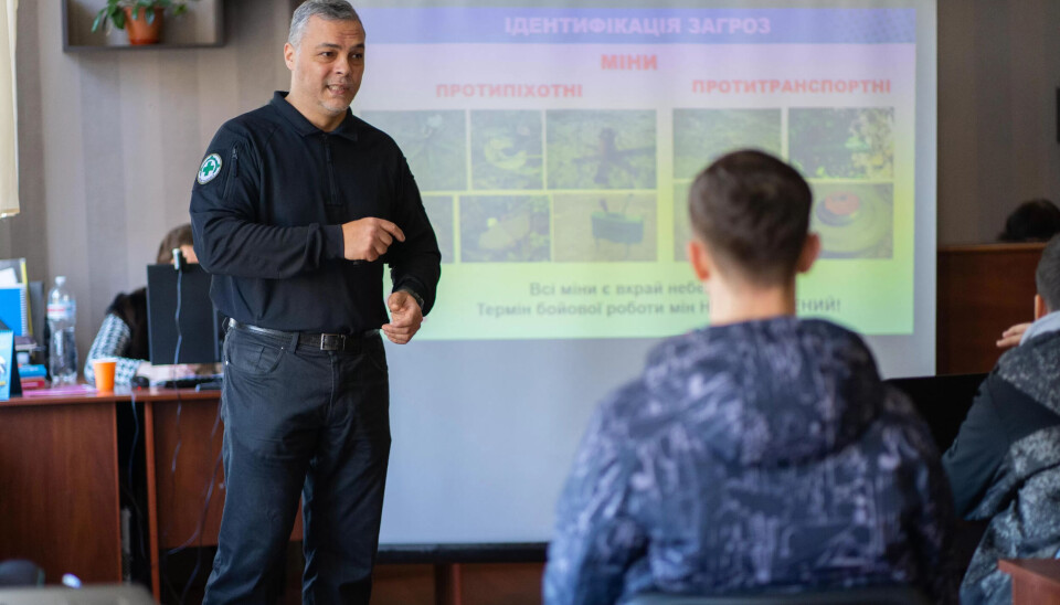 VARIERT: Miner kommer i en rekke ulike former og funksjoner. forklarer Igor Reznichenko. VARIERT: Miner kommer i en rekke ulike former og funksjoner. forklarer Igor Reznichenko.