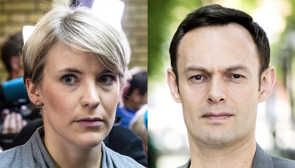 Kari Elisabeth Kaski (31) og Torgeir Knag Fylkesnes (43) kjemper om å bli SVs nestleder. Kari Elisabeth Kaski (31) og Torgeir Knag Fylkesnes (43) kjemper om å bli SVs nestleder.