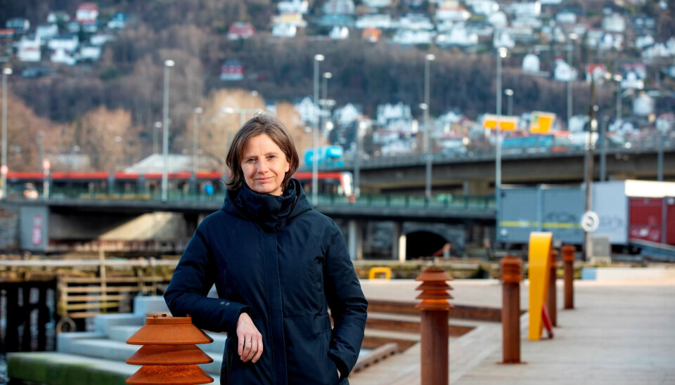FRA VEST: Da intervjuet ble gjort, hadde stortingsrepresentant Toppe korona-hjemmekontor i Bergen. FRA VEST: Da intervjuet ble gjort, hadde stortingsrepresentant Toppe korona-hjemmekontor i Bergen.