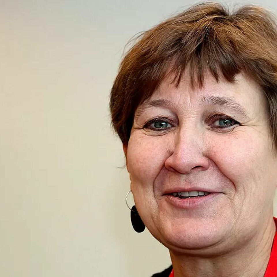 Mette Nord, leder i Fagforbundet. Mette Nord, leder i Fagforbundet.