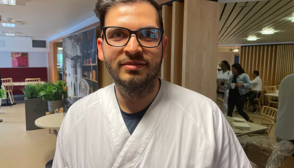 Helsefagarbeider Yahya Alizada fra Oppsalhjemmet var en av dem som nylig gikk opp i lønn. Helsefagarbeider Yahya Alizada fra Oppsalhjemmet var en av dem som nylig gikk opp i lønn.