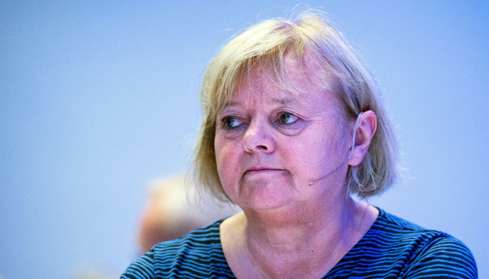 Mimmi Kvisvik, leder i Fellesorganisasjonen. Mimmi Kvisvik, leder i Fellesorganisasjonen.