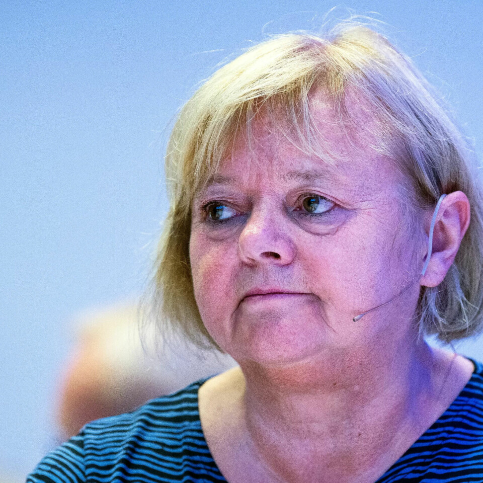 Mimmi Kvisvik, leder i Fellesorganisasjonen. Mimmi Kvisvik, leder i Fellesorganisasjonen.