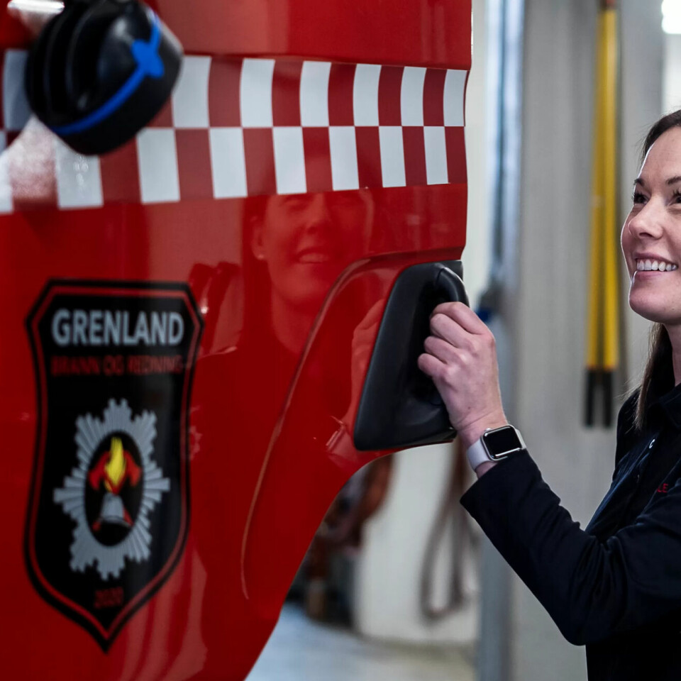 Det er varierte dager som branninspektør med alt fra hjemmebesøk, undervisning og dansing med brannmannbamsen Bjørnis. Det er varierte dager som branninspektør med alt fra hjemmebesøk, undervisning og dansing med brannmannbamsen Bjørnis.