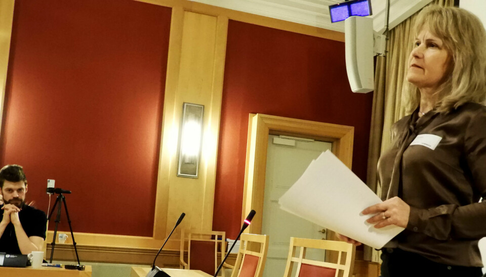 Bjørnar Moxnes og Eli Sævereid er ikke enige om hvordan barnehagesektoren skal organiseres. Bjørnar Moxnes og Eli Sævereid er ikke enige om hvordan barnehagesektoren skal organiseres.