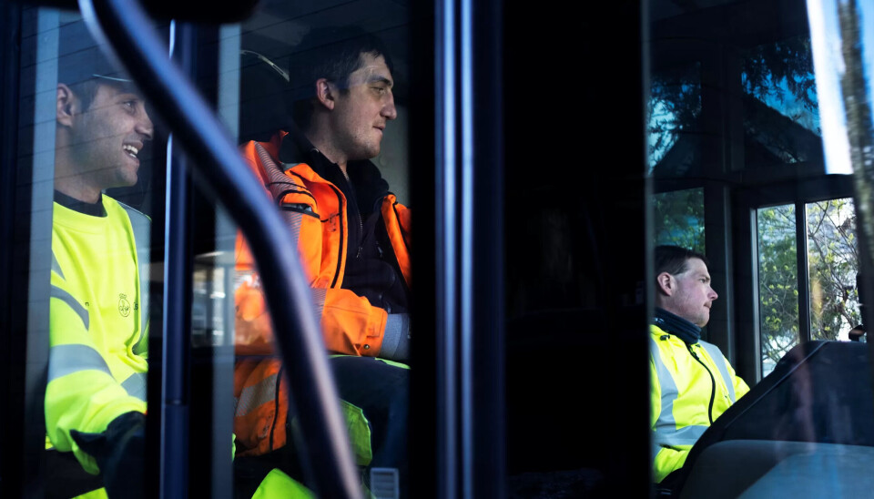Korona-epidemien har ført til sikkerhetstiltak også for renovatørene i Oslo. Korona-epidemien har ført til sikkerhetstiltak også for renovatørene i Oslo.