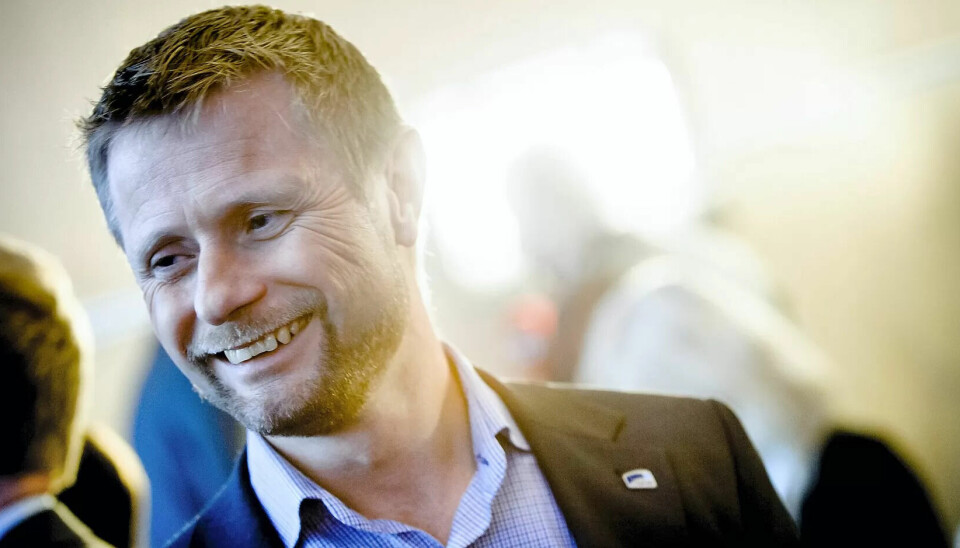 Helseminister Bent Høie (H). Helseminister Bent Høie (H).