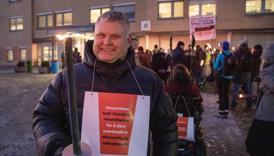 REHABILITERT: Stein Petter Jakobsen sier rehabiliteringstilbudet var livsviktig for ham. REHABILITERT: Stein Petter Jakobsen sier rehabiliteringstilbudet var livsviktig for ham.
