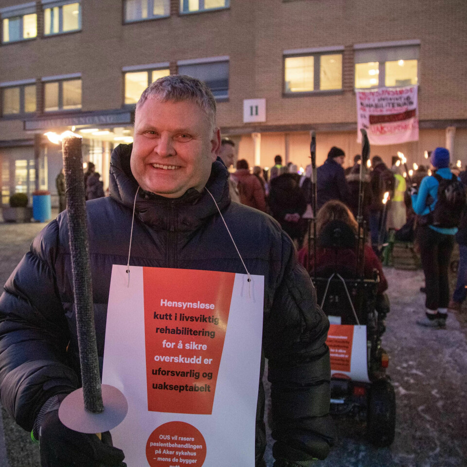 REHABILITERT: Stein Petter Jakobsen sier rehabiliteringstilbudet var livsviktig for ham. REHABILITERT: Stein Petter Jakobsen sier rehabiliteringstilbudet var livsviktig for ham.