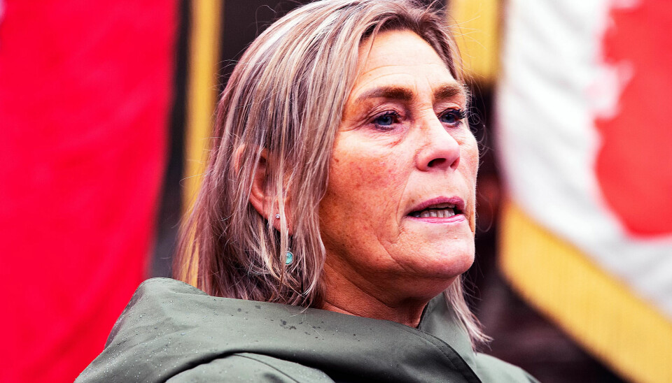 LO-sekretær Kristin Sæther. LO-sekretær Kristin Sæther.