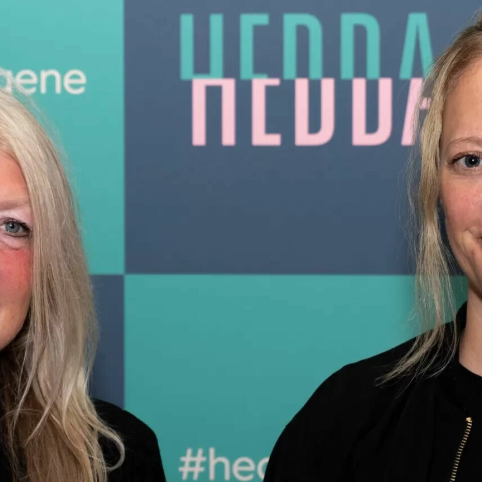 NOMINERT: Lyddesigner Vibeke Blydt-Hansen (t.v.) er medlem av Fagforbundet og nominert til Heddaprisen sammen med blant annet Elisabeth Nesset på slagverk. NOMINERT: Lyddesigner Vibeke Blydt-Hansen (t.v.) er medlem av Fagforbundet og nominert til Heddaprisen sammen med blant annet Elisabeth Nesset på slagverk.