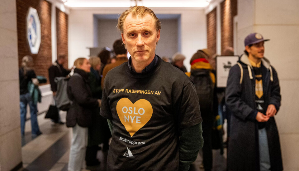 KUTT REDDER IKKE TEATERET: Thorbjørn Harr kunne ikke forstå at en halvering av budsjettet kunne redde teateret på noen som helst måte. KUTT REDDER IKKE TEATERET: Thorbjørn Harr kunne ikke forstå at en halvering av budsjettet kunne redde teateret på noen som helst måte.