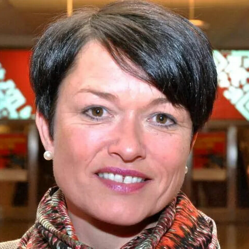 Sissel Skoghaug, AU-medlem i Fagforbundet. Sissel Skoghaug, AU-medlem i Fagforbundet.
