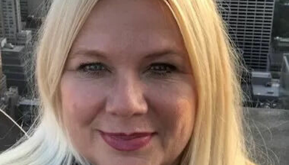 Forbundsleder Elin Roverudseter. Forbundsleder Elin Roverudseter.