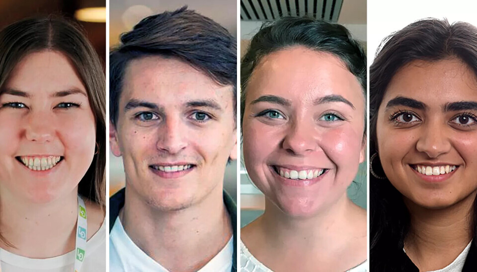 KICKSTART: Kartellkonferansen starter med at de unge skal se framover, representert ved AUF-leder Astrid Hoem (f.v.), Unge Høyre-leder Ola Svenneby, El og IT-tillitsvalgt Sandra Aaberg og journalist og debattant Mahira Karim. KICKSTART: Kartellkonferansen starter med at de unge skal se framover, representert ved AUF-leder Astrid Hoem (f.v.), Unge Høyre-leder Ola Svenneby, El og IT-tillitsvalgt Sandra Aaberg og journalist og debattant Mahira Karim.