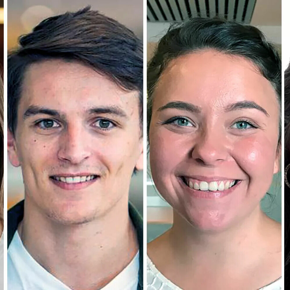 KICKSTART: Kartellkonferansen starter med at de unge skal se framover, representert ved AUF-leder Astrid Hoem (f.v.), Unge Høyre-leder Ola Svenneby, El og IT-tillitsvalgt Sandra Aaberg og journalist og debattant Mahira Karim. KICKSTART: Kartellkonferansen starter med at de unge skal se framover, representert ved AUF-leder Astrid Hoem (f.v.), Unge Høyre-leder Ola Svenneby, El og IT-tillitsvalgt Sandra Aaberg og journalist og debattant Mahira Karim.