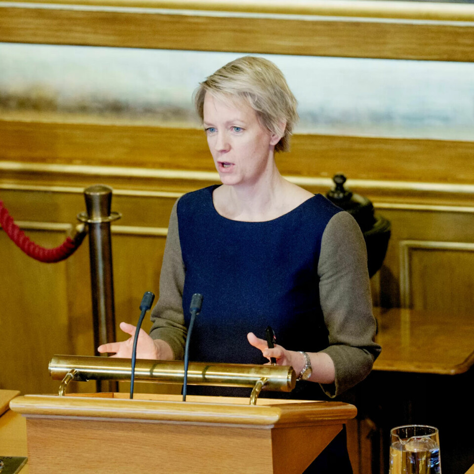 IKKE FORNØYD: Ingrid Fiskaa i SV er ikke fornøyd med svaret fra næringsministeren. IKKE FORNØYD: Ingrid Fiskaa i SV er ikke fornøyd med svaret fra næringsministeren.