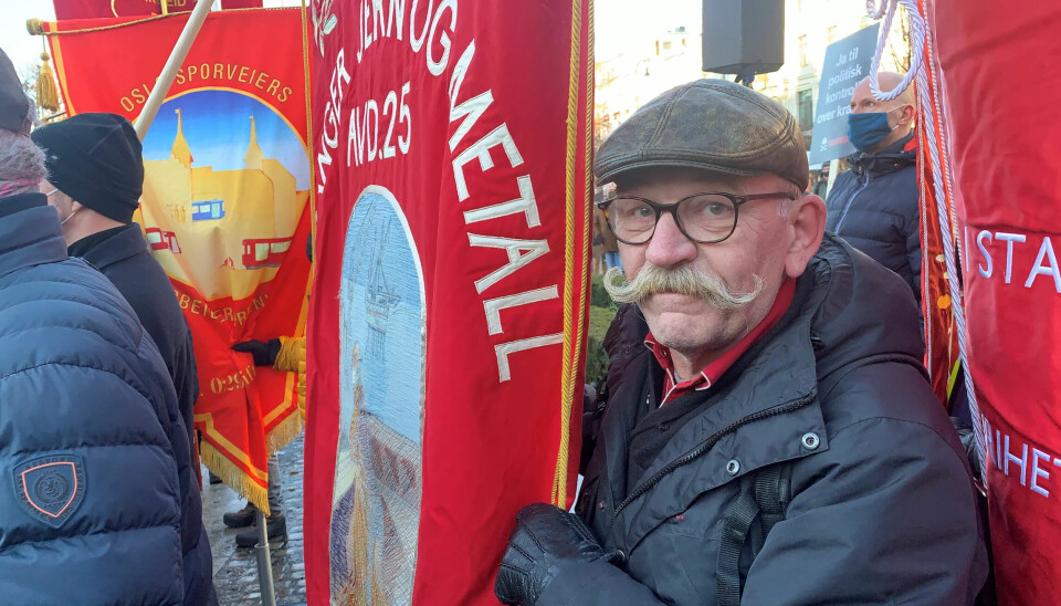Arild Håvik hadde tatt turen fra Stavanger. Arild Håvik hadde tatt turen fra Stavanger.