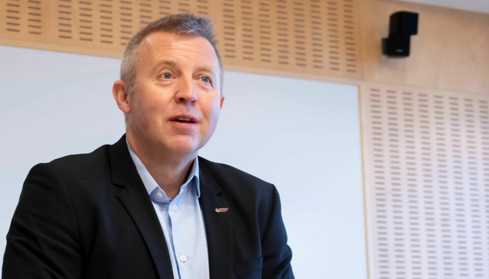 Forbundsleder Frode Alfheim i Industri Energi. Forbundsleder Frode Alfheim i Industri Energi.