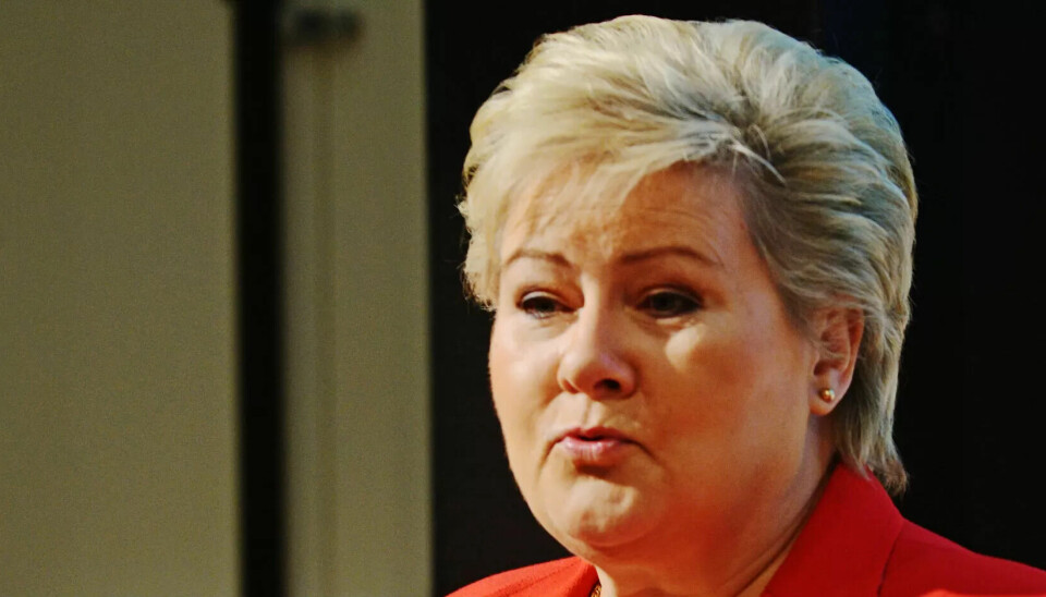 I GANG: - Det grønne skiftet er i gang, sa statsminister Erna Solberg, og fikk krav om å opprette 100.000 nye klimajobber. I GANG: - Det grønne skiftet er i gang, sa statsminister Erna Solberg, og fikk krav om å opprette 100.000 nye klimajobber.