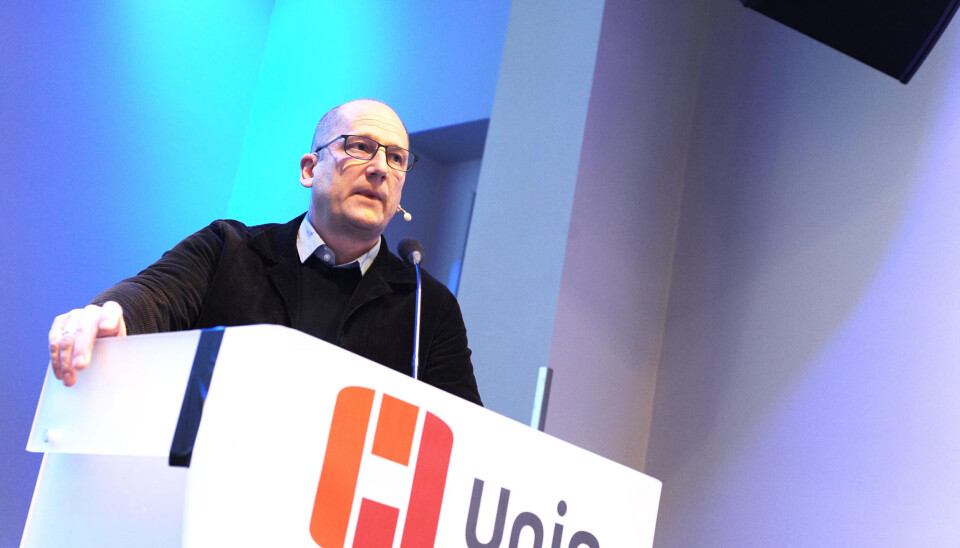 FORDHANGLINDSLEDER UNIO KOMMUNE: Steffen Handal, leder i Utdanningsforbundet. FORDHANGLINDSLEDER UNIO KOMMUNE: Steffen Handal, leder i Utdanningsforbundet.