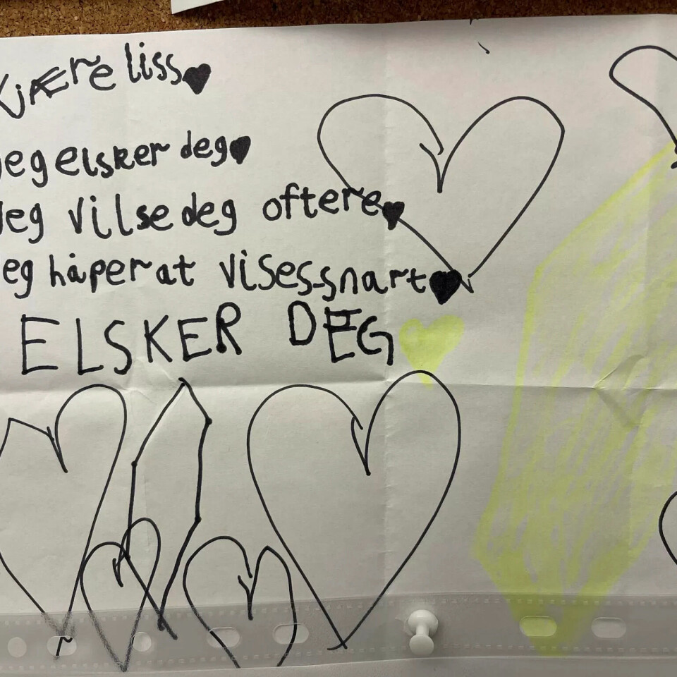 Marie skal aldri kaste lappen hun fikk fra den lille jenta