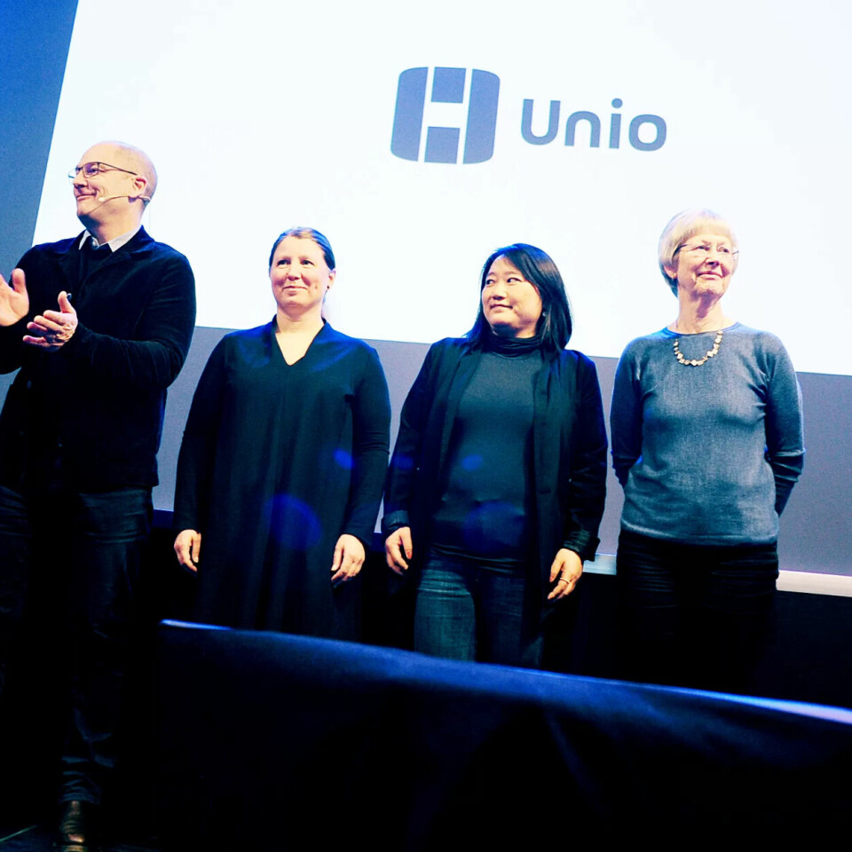 KLARGJØRING TIL LØNNSFORHANDLING: Fv. Lill Sverresdatter Larsen i Unio Spekter, Steffen Handal i Unio Kommune, Guro Elisabeth Lind i Unio Stat, Gun Hafsaas i Unio KA, Therese Tyness Fagerhaug i Unio Oslo kommune og Unio-leiar Ragnhild Lied. KLARGJØRING TIL LØNNSFORHANDLING: Fv. Lill Sverresdatter Larsen i Unio Spekter, Steffen Handal i Unio Kommune, Guro Elisabeth Lind i Unio Stat, Gun Hafsaas i Unio KA, Therese Tyness Fagerhaug i Unio Oslo kommune og Unio-leiar Ragnhild Lied.